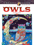 Creative Haven Owls Coloring Book - Paperback