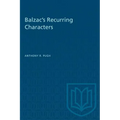 Balzac's Recurring Characters - Paperback