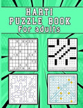 Harti Puzzle Book for Adults: large print Puzzle book mixed ! Soduko, word search, CodeWord and Slitherlink - Paperback