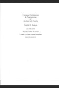 Computer Architecture & Programming of the Intel X86 Family - Paperback