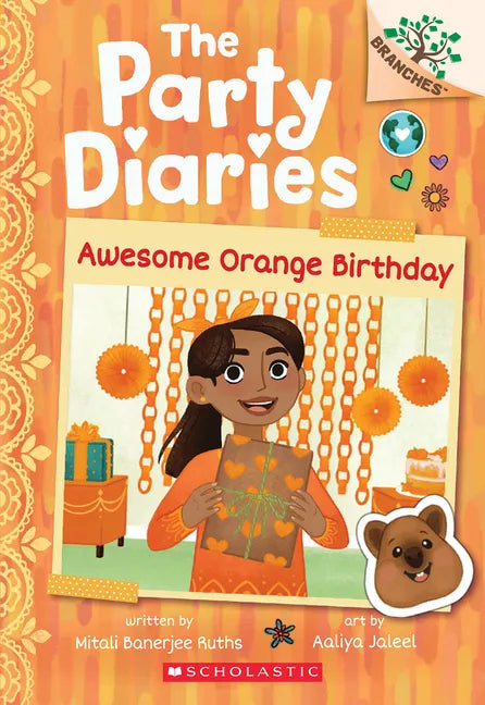 Awesome Orange Birthday: A Branches Book (the Party Diaries #1) - Paperback
