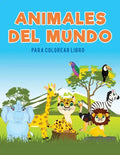 Animales del mundo para colorear Libro - Paperback