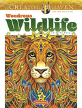 Creative Haven Wondrous Wildlife Coloring Book - Paperback