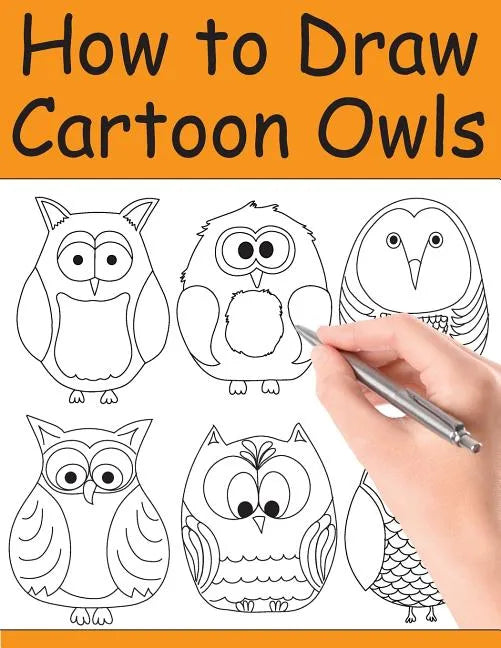 How to Draw Cartoon Owls - Paperback