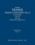 Piano Concerto in B minor, CFF 135: Study score - Paperback