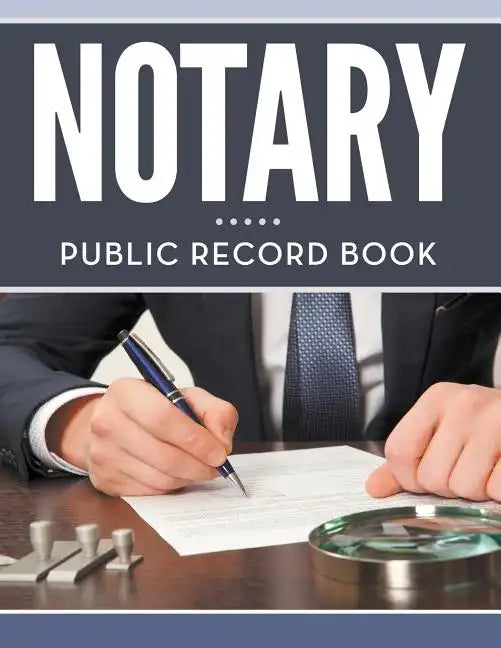 Notary Public Record Book - Paperback