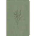 CSB Thinline Bible, Digital Study Edition, Sage Suedesoft Leathertouch - Imitation Leather