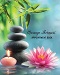 Massage Therapist Appointment Book: Therapy Log Notes, Client Planner, Record Information Organizer, Schedule, Journal - Paperback