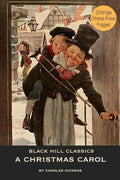 A Christmas Carol: Large Dyslexia-Friendly Print with Orange Pages - Paperback