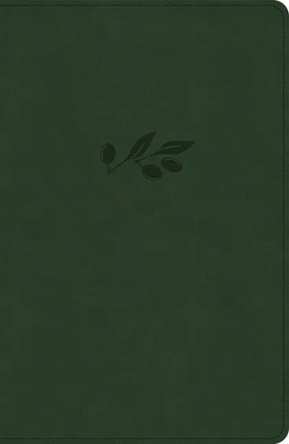 KJV Thinline Bible, Olive Leathertouch - Imitation Leather