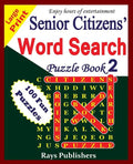 Senior Citizens' word search puzzle book 2 - Paperback