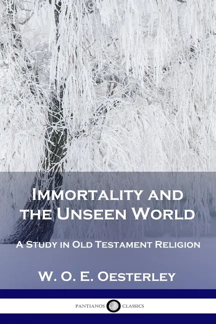 Immortality and the Unseen World: A Study in Old Testament Religion - Paperback