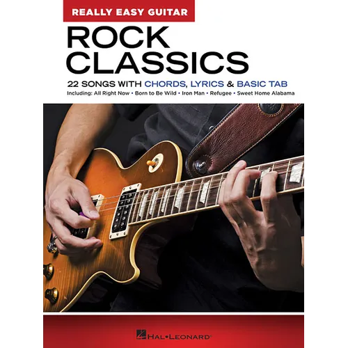 Rock Classics - Really Easy Guitar Series: 22 Songs with Chords, Lyrics & Basic Tab - Paperback