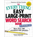 The Everything Easy Large-Print Word Search Book, Volume 8: More Than 100 Oversized Easy Puzzles - Paperback