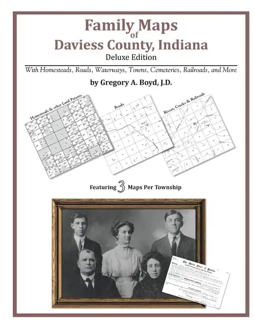 Family Maps of Daviess County, Indiana - Paperback