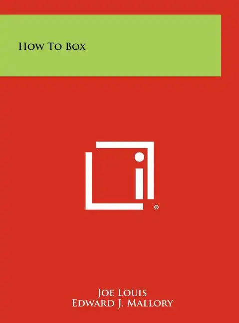 How to Box - Hardcover