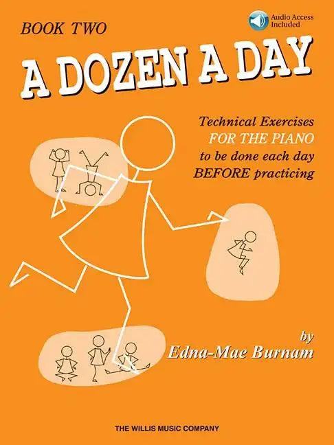 A Dozen a Day Book 2 - Book/Online Audio [With CD (Audio)] - Paperback