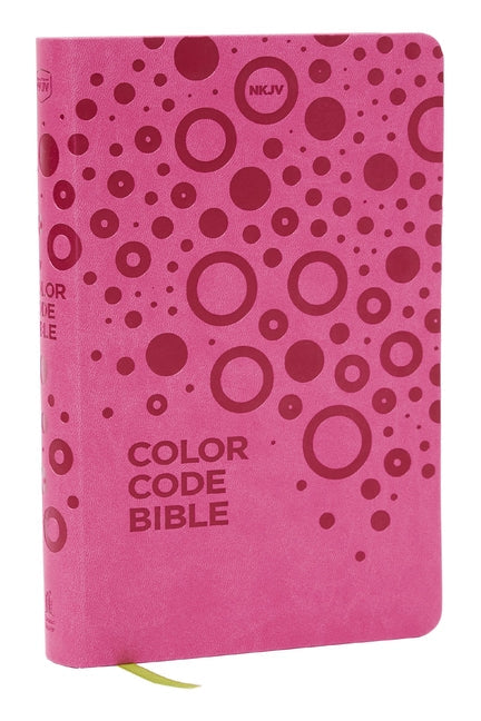 Nkjv, Color Code Bible for Kids, Pink Leathersoft, Comfort Print - Imitation Leather