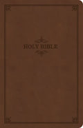 KJV Thinline Bible, Value Edition, Brown Leathertouch - Imitation Leather