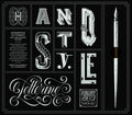 Handstyle Lettering: Boxset Edition: From Calligraphy to Typography - Paperback