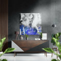 Fly in Space Brushed Aluminium Dibond Wall Art