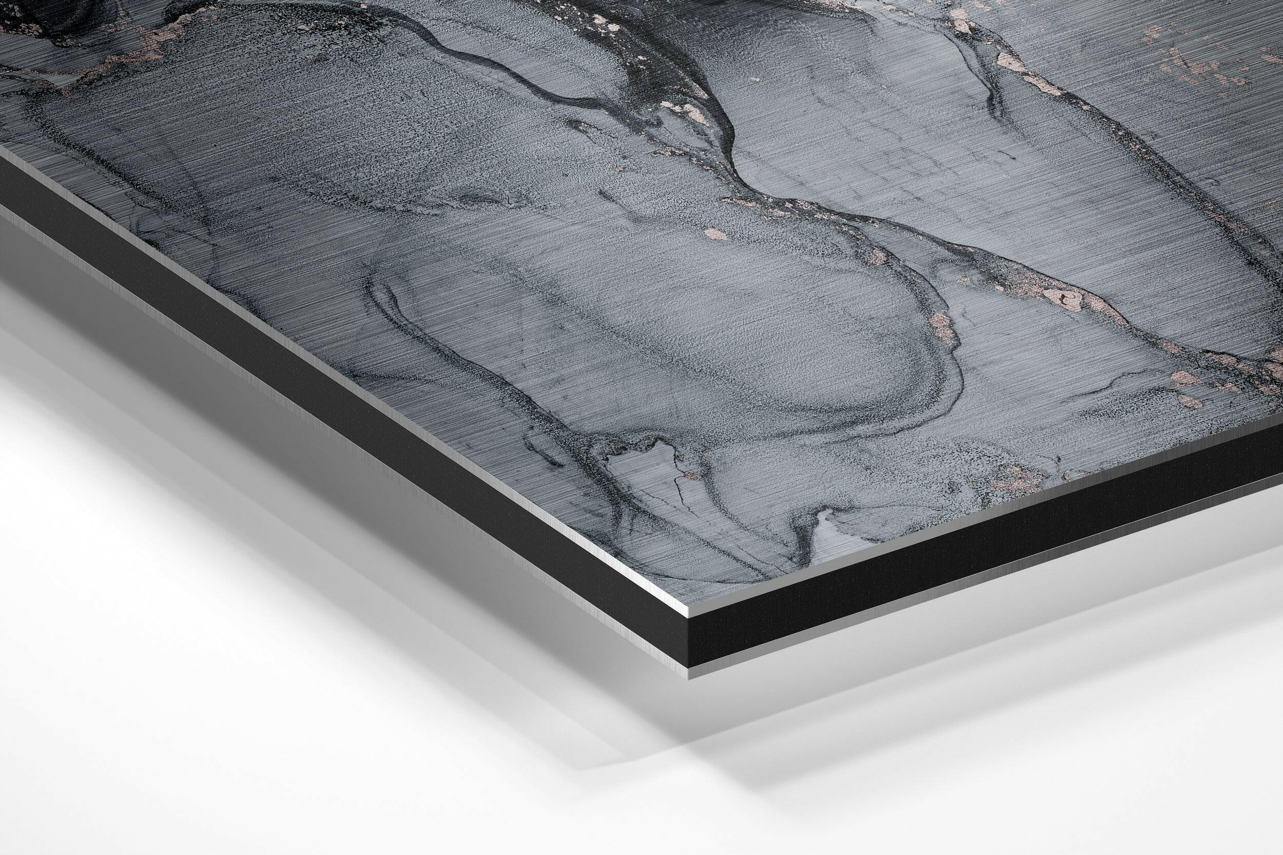 Marmoreal Brushed Aluminium Dibond Wall Art