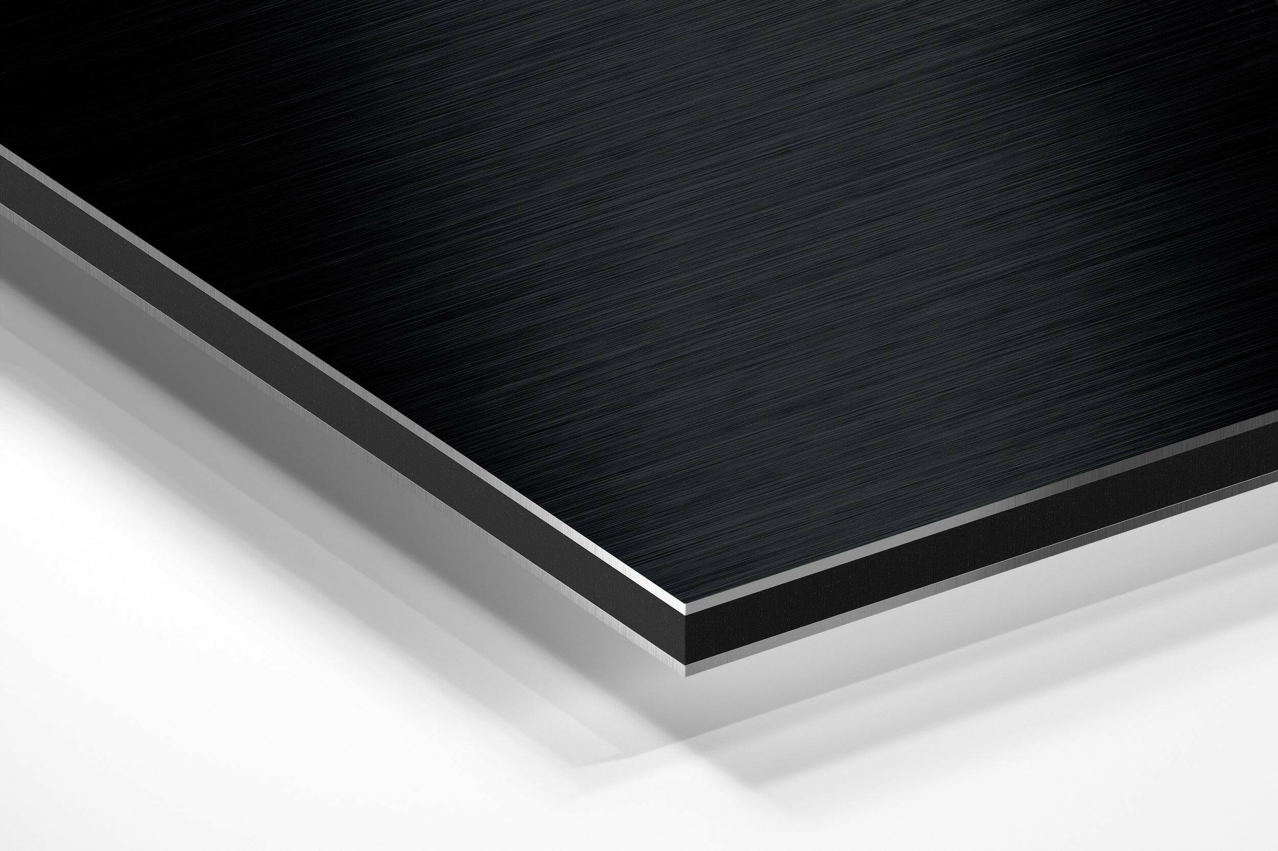 Eyelashes Brushed Aluminium Dibond Wall Art
