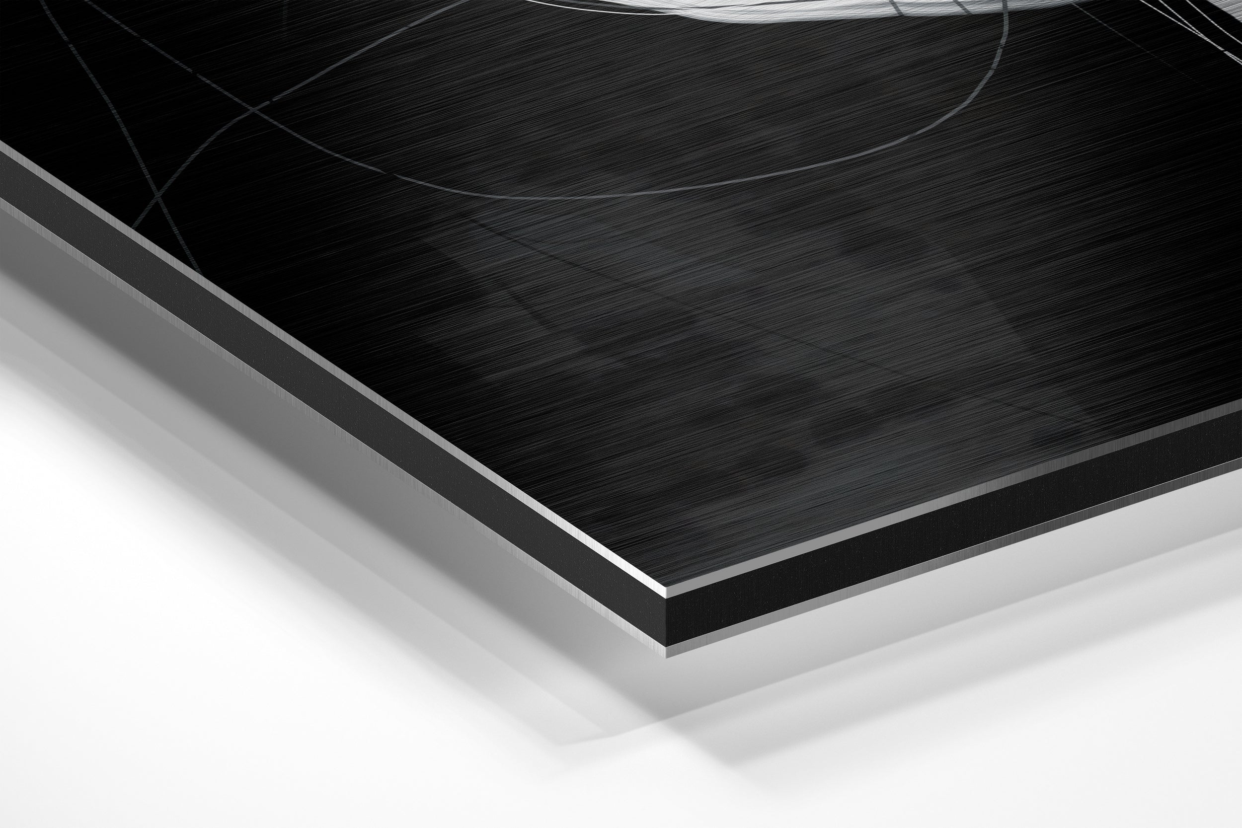 The Hole Brushed Aluminium Dibond Wall Art