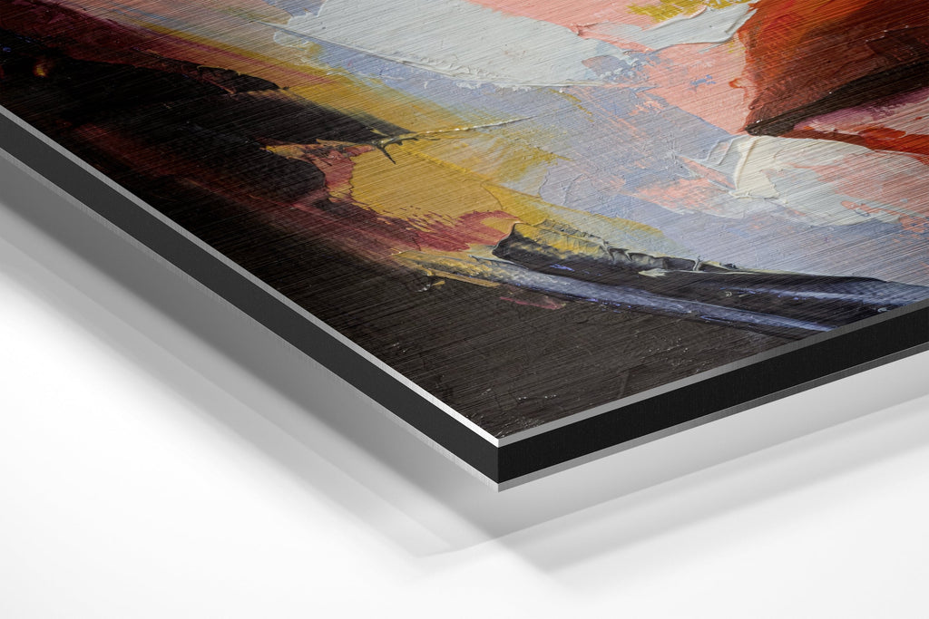 Beauty Brushed Aluminium Dibond Wall Art