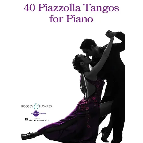 40 Piazzolla Tangos for Piano - Paperback