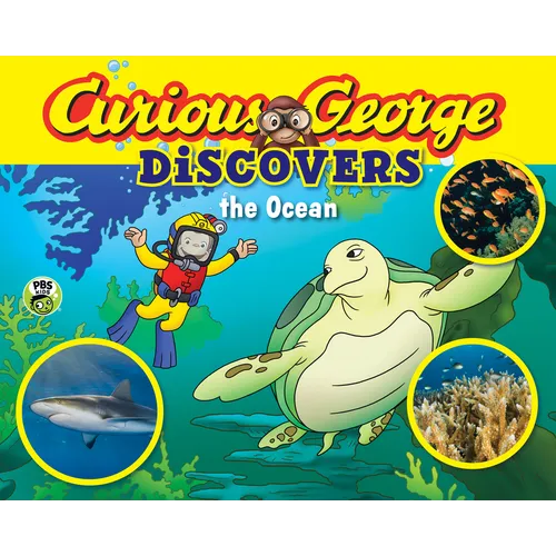 Curious George Discovers the Ocean - Paperback