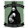 Be Kind To Animals Flexible Magnet