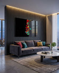 Colors Glass Wall Art