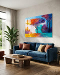 The Story of Autumn Glass Wall Art