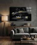 Native American Glass Wall Art