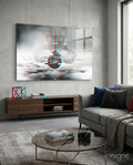 Pocket Clock Glass Wall Art