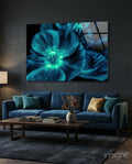 Malvales Flower Glass Wall Art