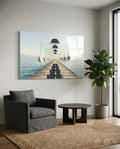 Loop Glass Wall Art
