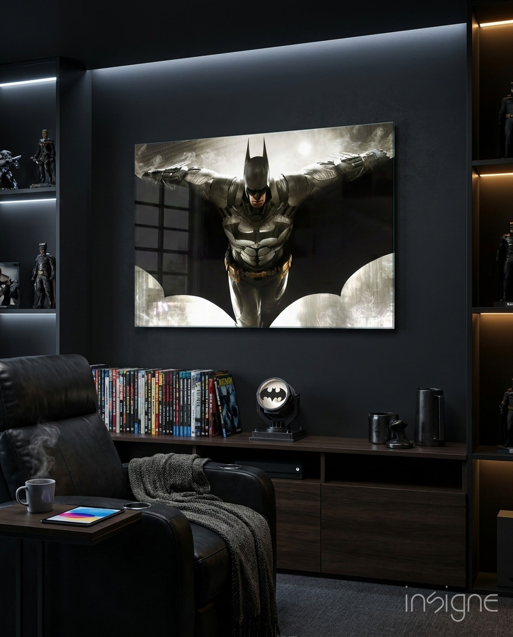 Batman Glass Art