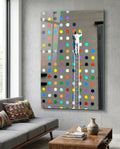 Dots Glass Art