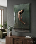 Ballerina Glass Wall Art