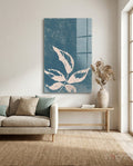 Leaves Glass Wall Art