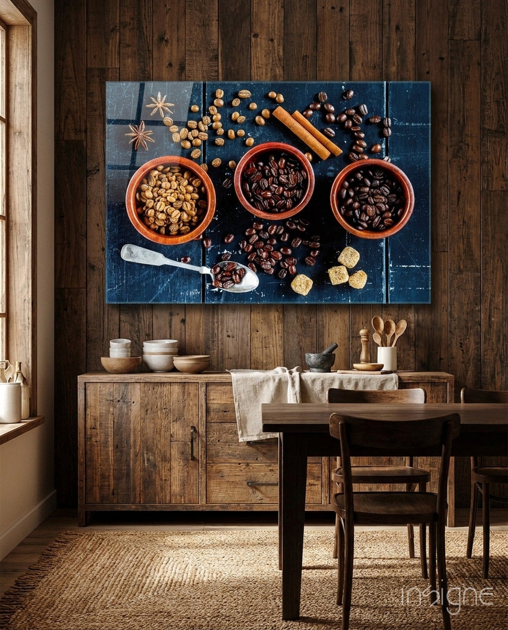 Spices Glass Wall Art