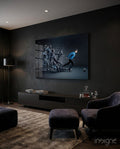 Christiano Ronaldo Glass Wall Art