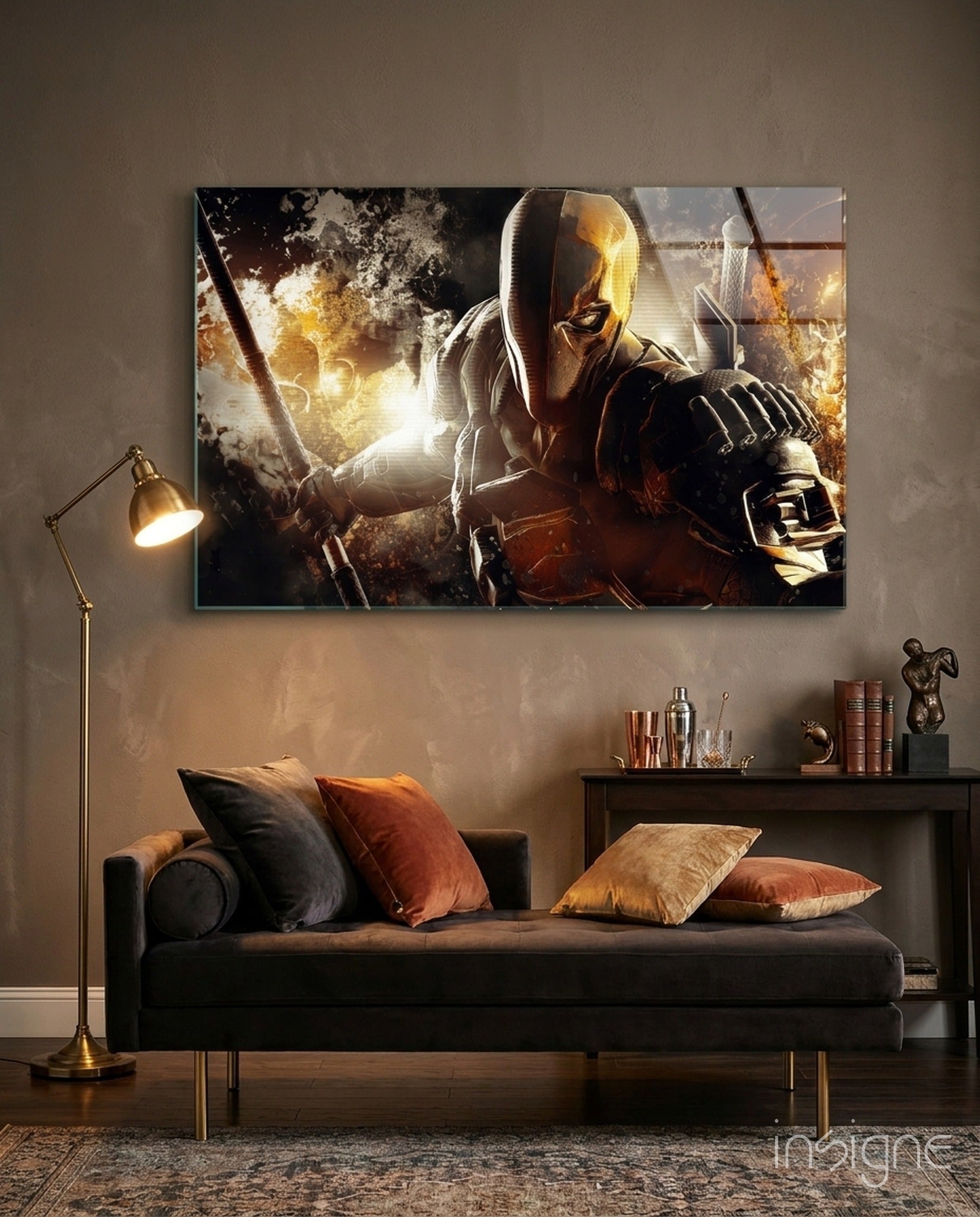 Slade Wilson Glass Wall Art