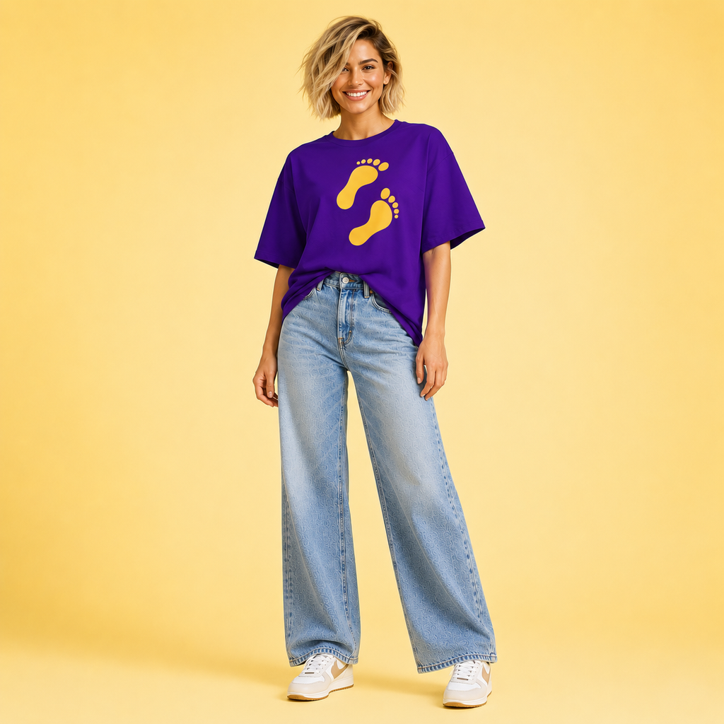 Leave Your Mark Footprints T-Shirt
