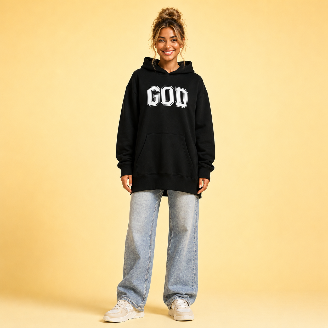 GOD Oversized Heavyweight Hoodie
