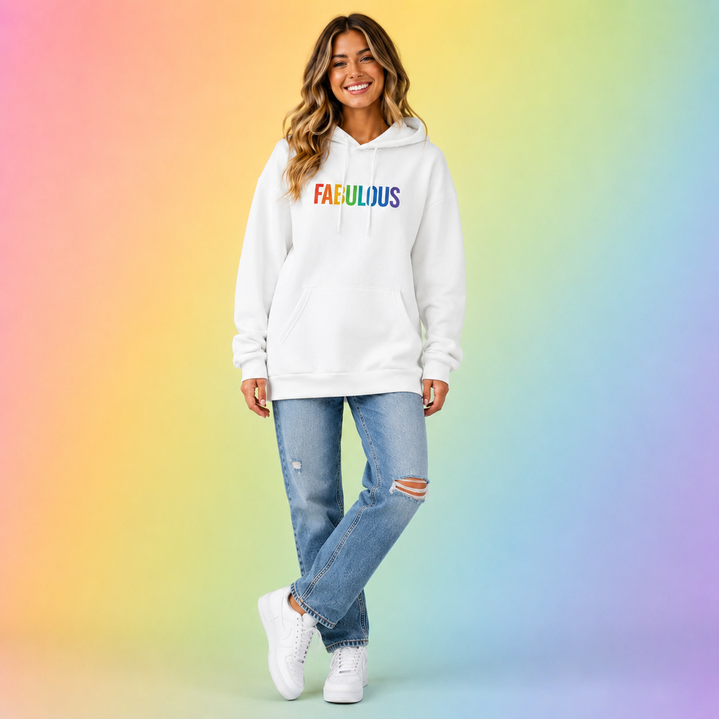 FABULOUS Rainbow Statement Hoodie