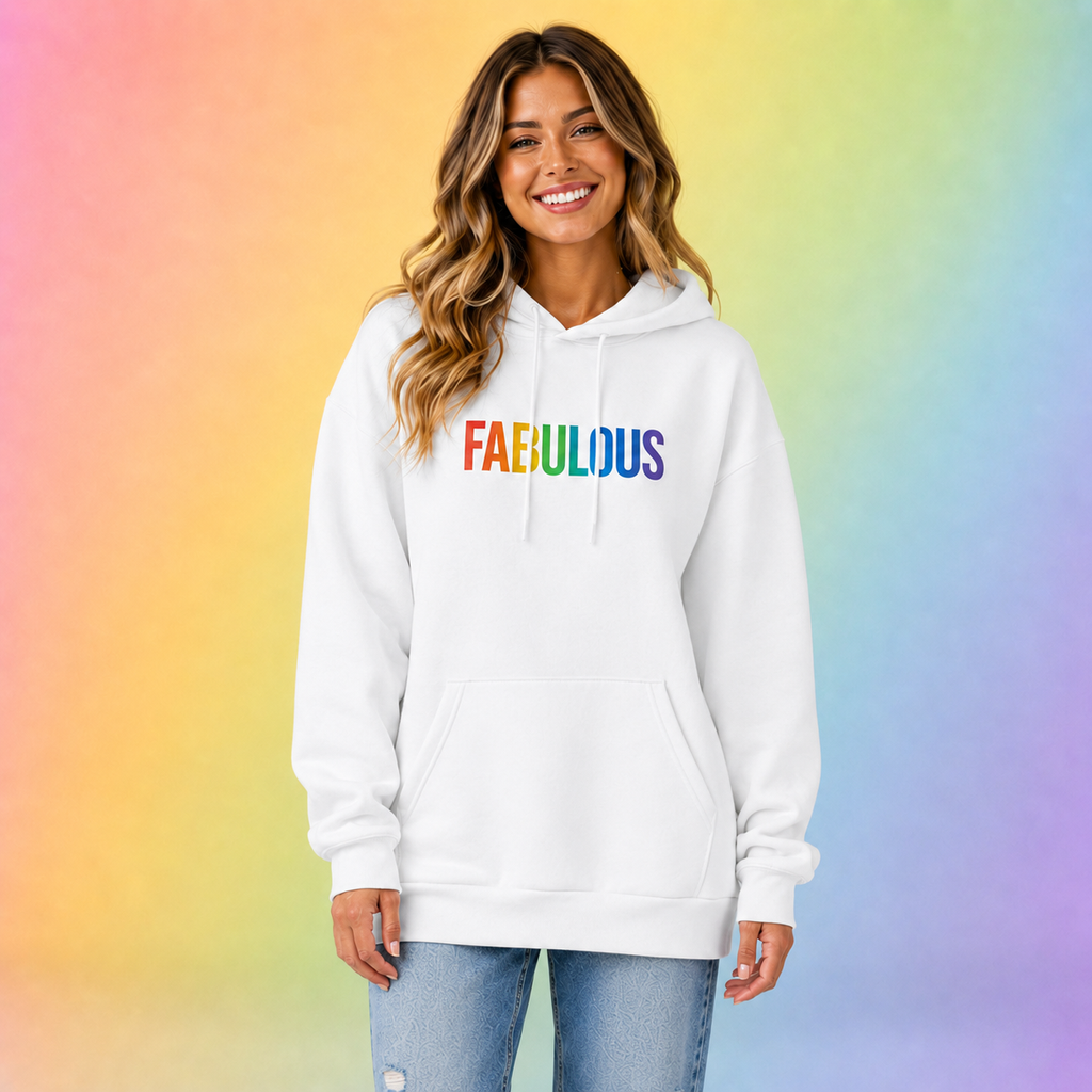 FABULOUS Rainbow Statement Hoodie