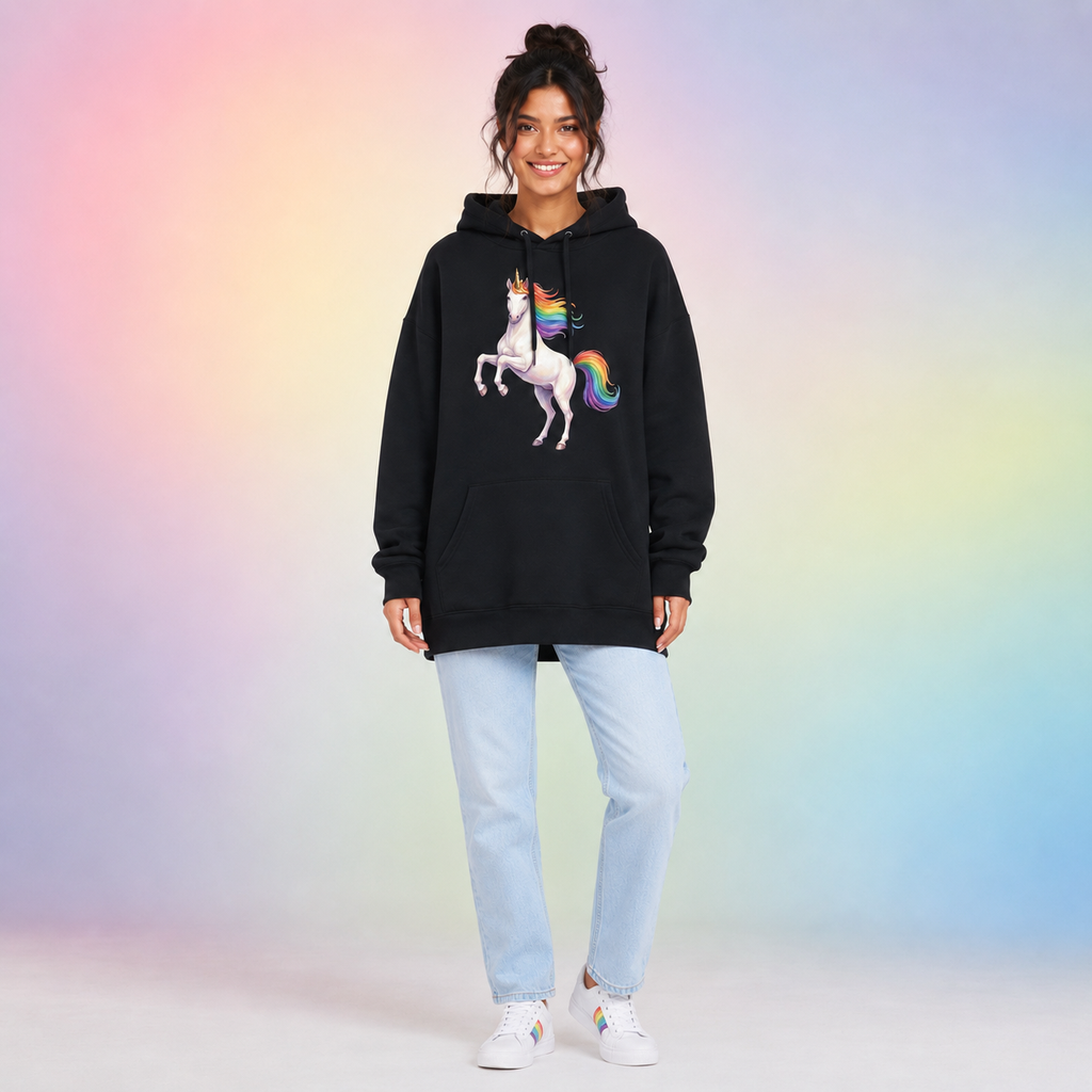 Classic Rainbow Unicorn Hoodie